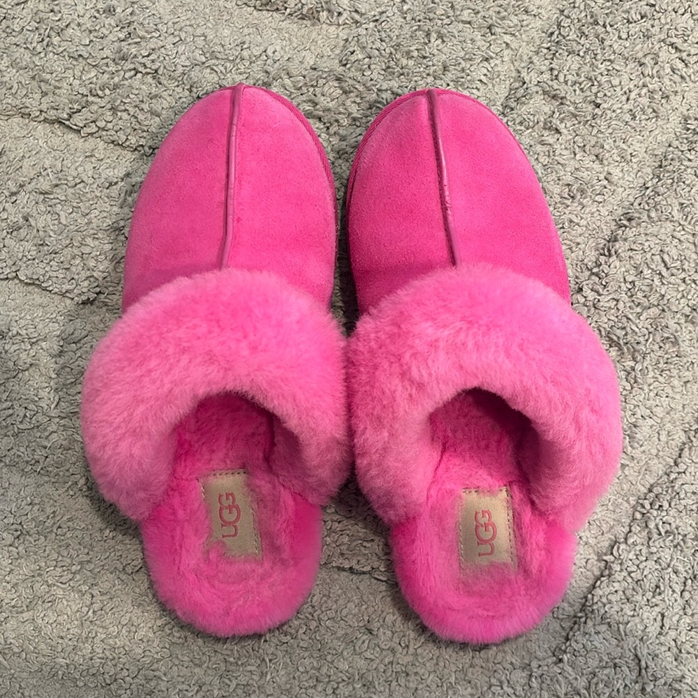 Scuffette Hot Pink Ugg Slippers